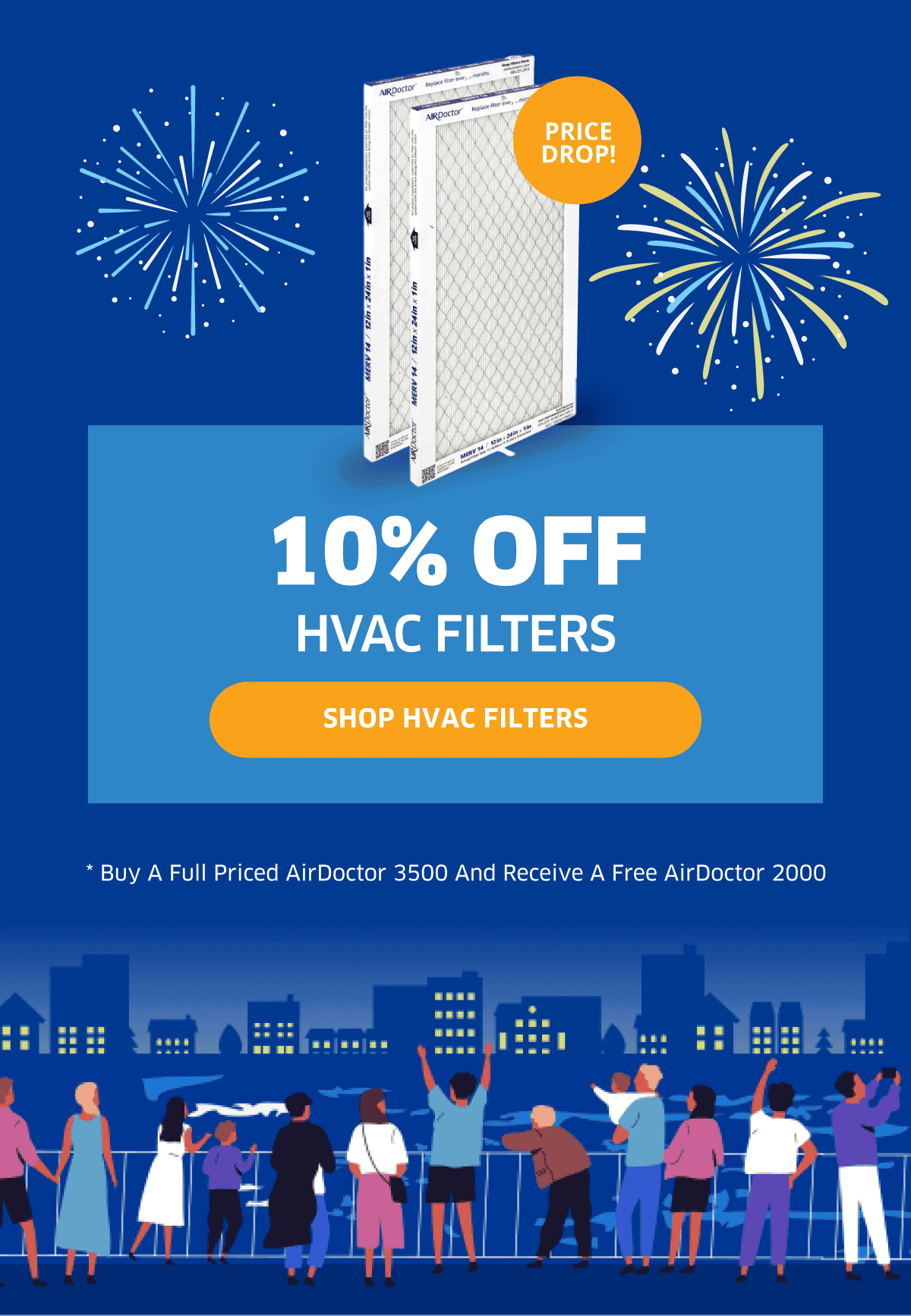 Price Drop! | 10% Off HVAC Filters | Shop HVAC Filters 