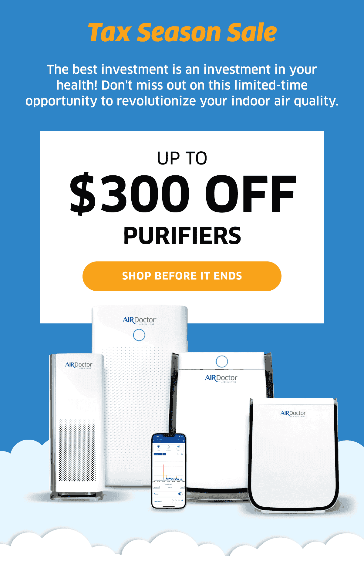 Tax Season Sale | Up To \\$300 Off Purifiers | Shop And Save Now