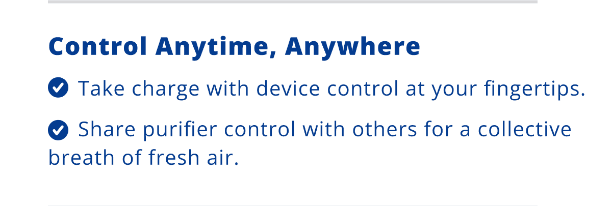 Control Anytime. Anywhere