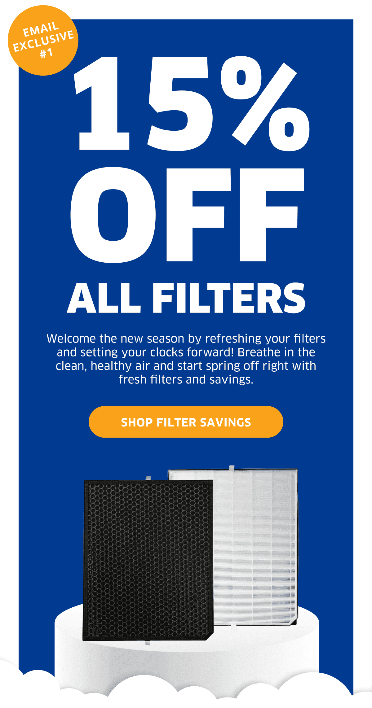 15% Off All Filters | Shop Filter Savings