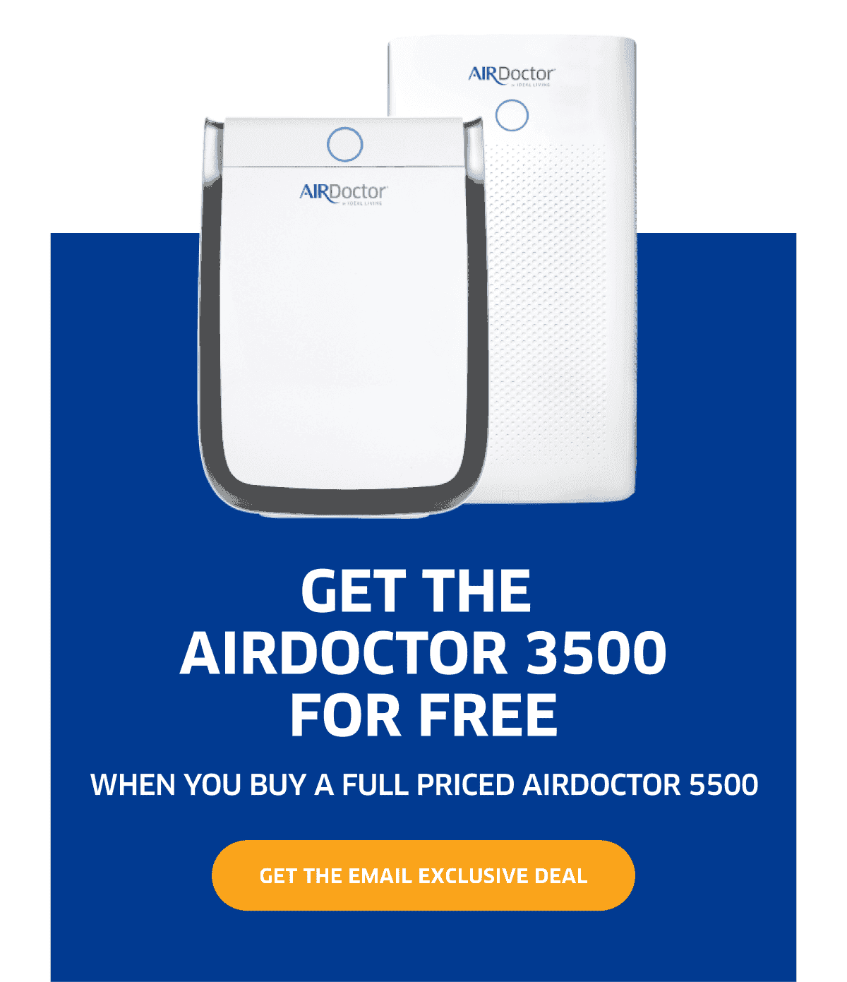 Get The AirDoctor 3500 For Free | Get The Email Exclusive Deal