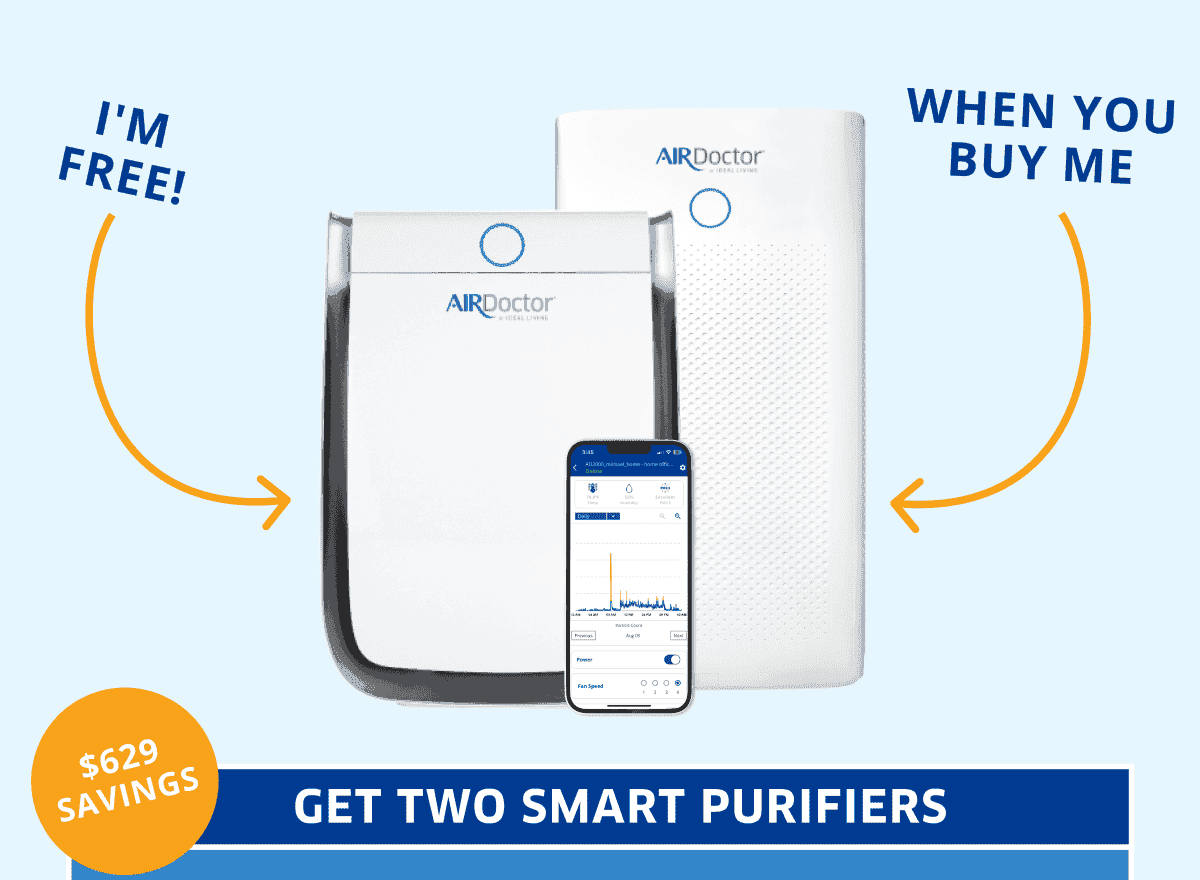 \\$629 Savings | Get Two Smart Purifiers