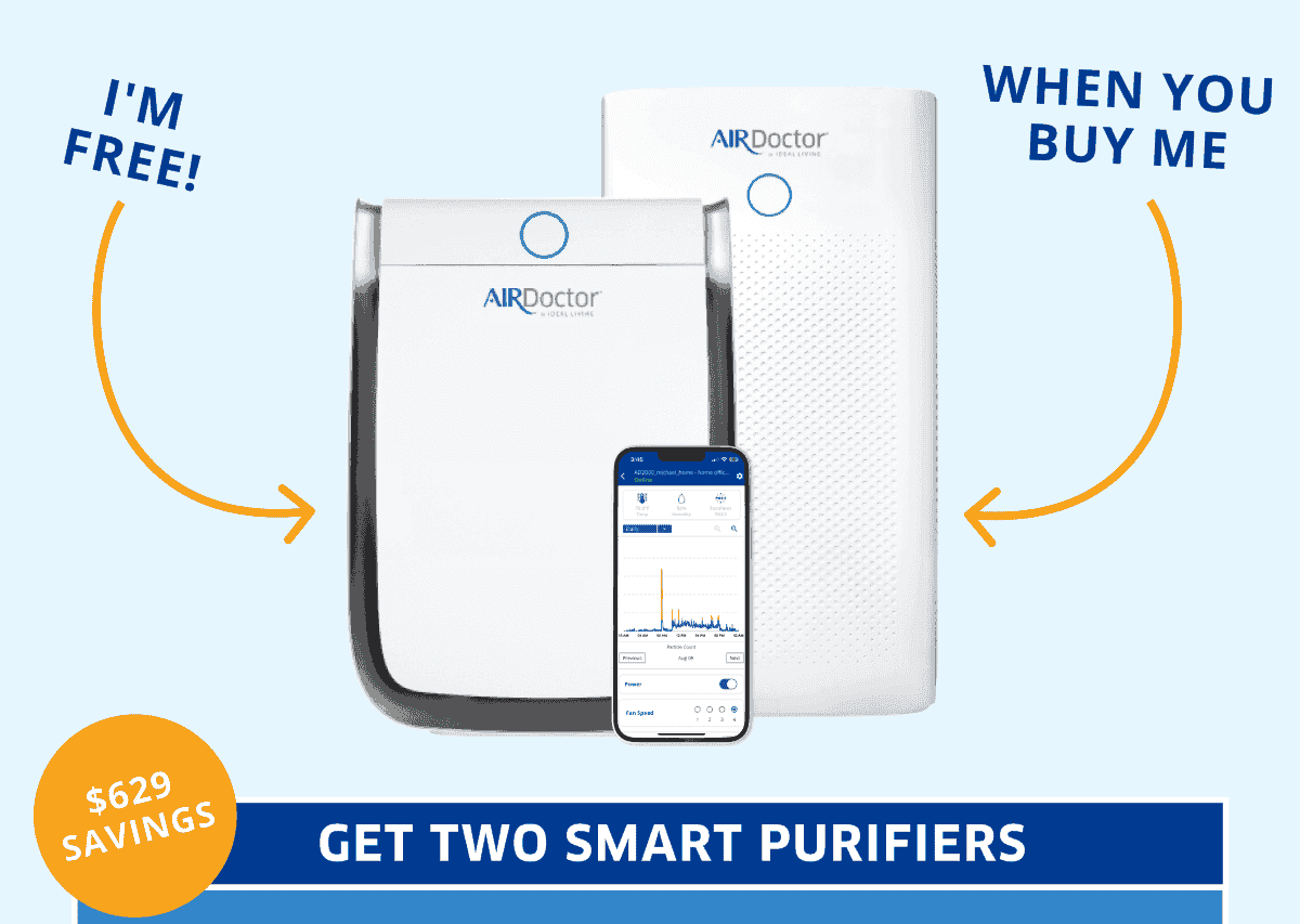 \\$629 Savings | Get Two Smart Purifiers