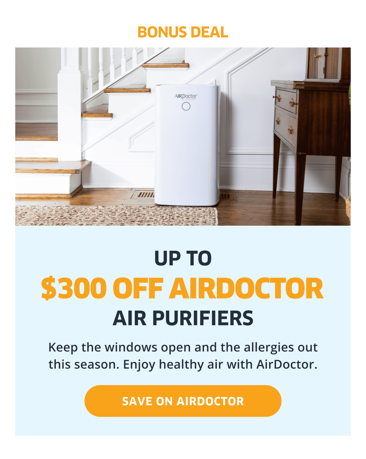 Up To \\$300 OFF AirDoctor Air Purifiers | Save On AirDoctor