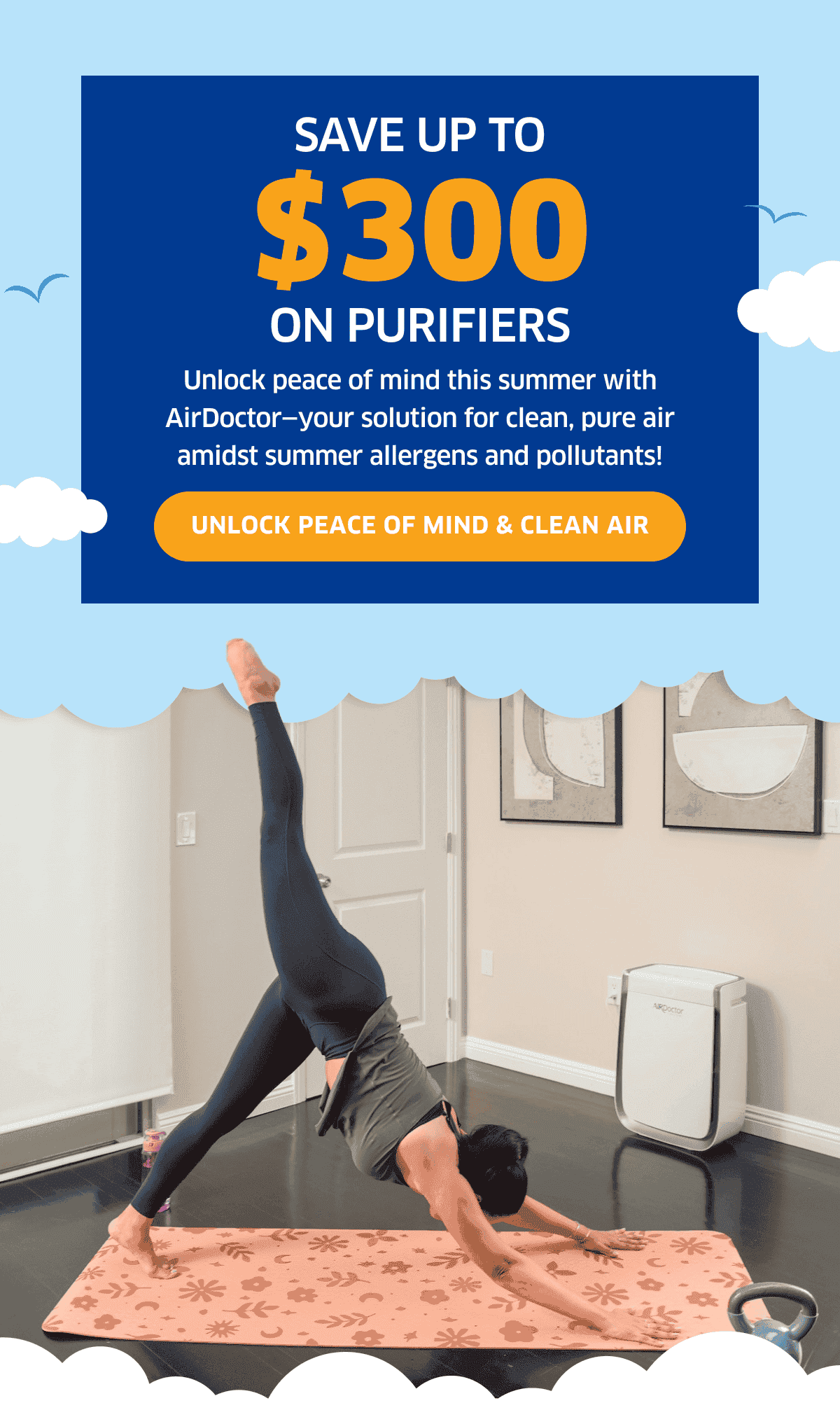 Save Up To \\$300 On Purifiers | Unlock Peace Of Mind & Clean Air