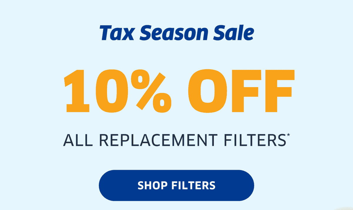 Tax Season Sale 10% OFF | Shop Filters