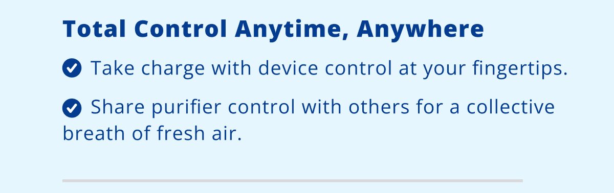 Total Control Anytime, Anywhere