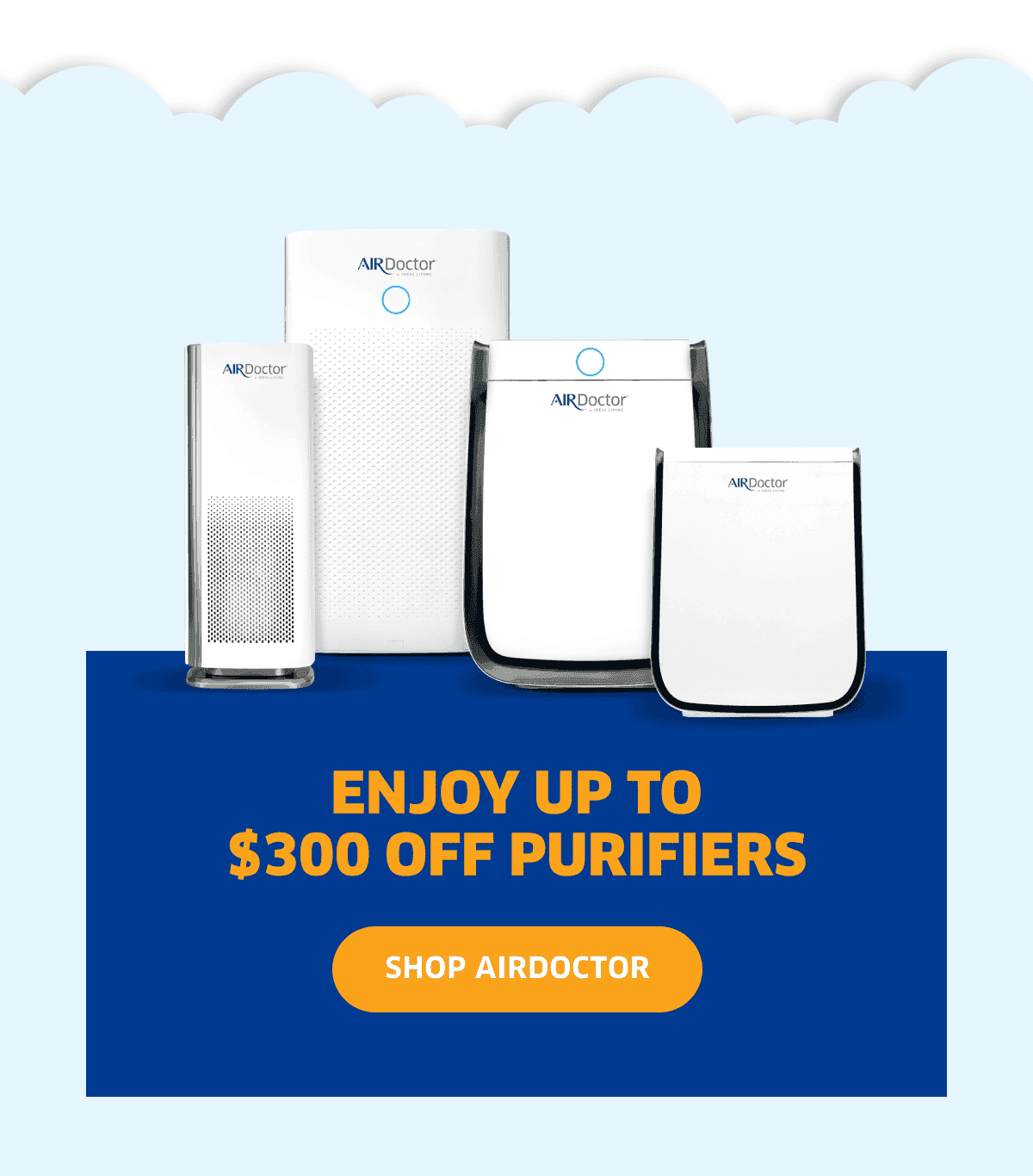 Enjoy Up To \\$300 Off Purifiers | Shop AirDoctor