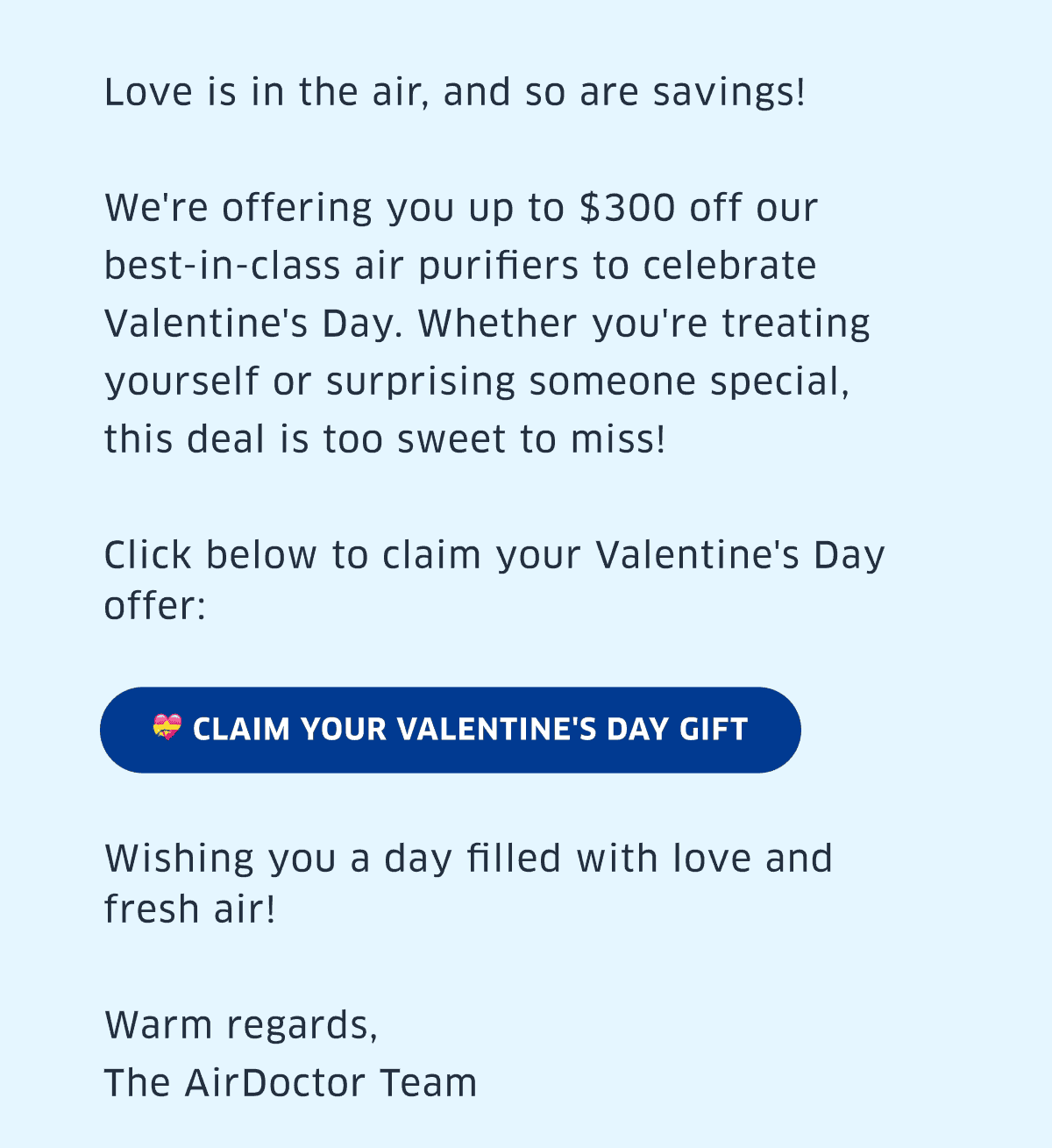 Claim Your Valentine's Day Gift