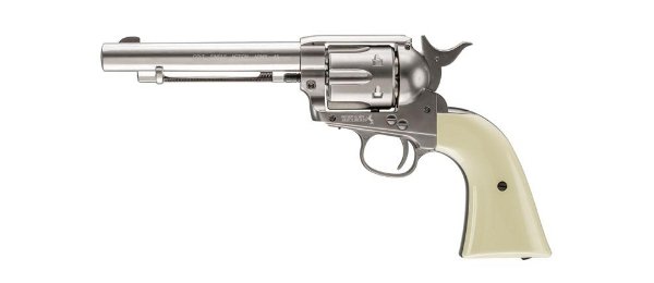 Colt Peacemaker SAA BB Revolver, Nickel