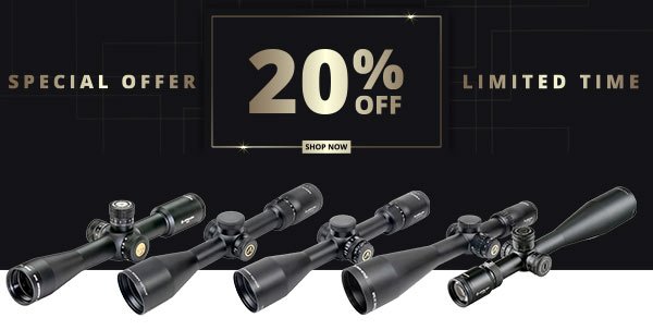 New Athlon Optics at 20% OFF