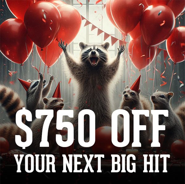 PCP Party: \\$750 Off Your Next Big Hit