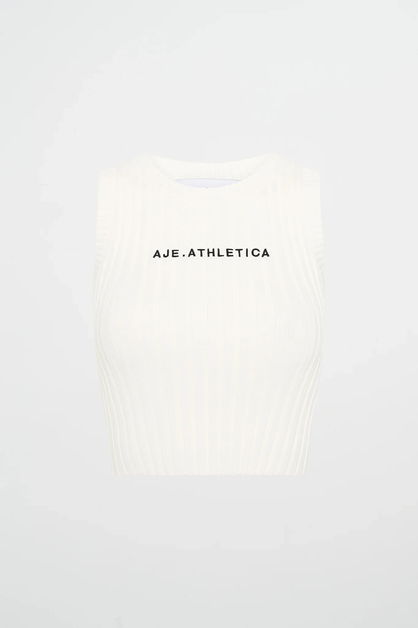 Cropped Knitted Logo Tank 135