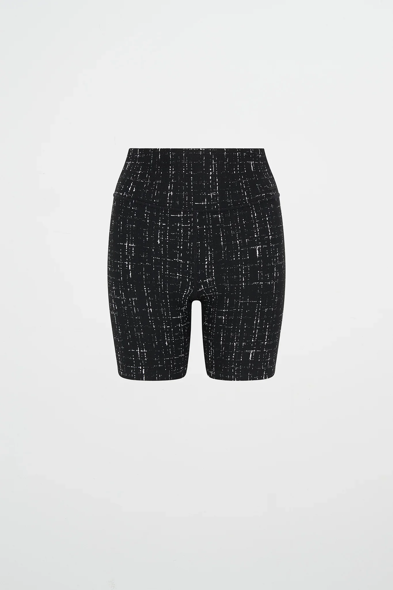 Tonal Tweed Mid Length Bike Short 601