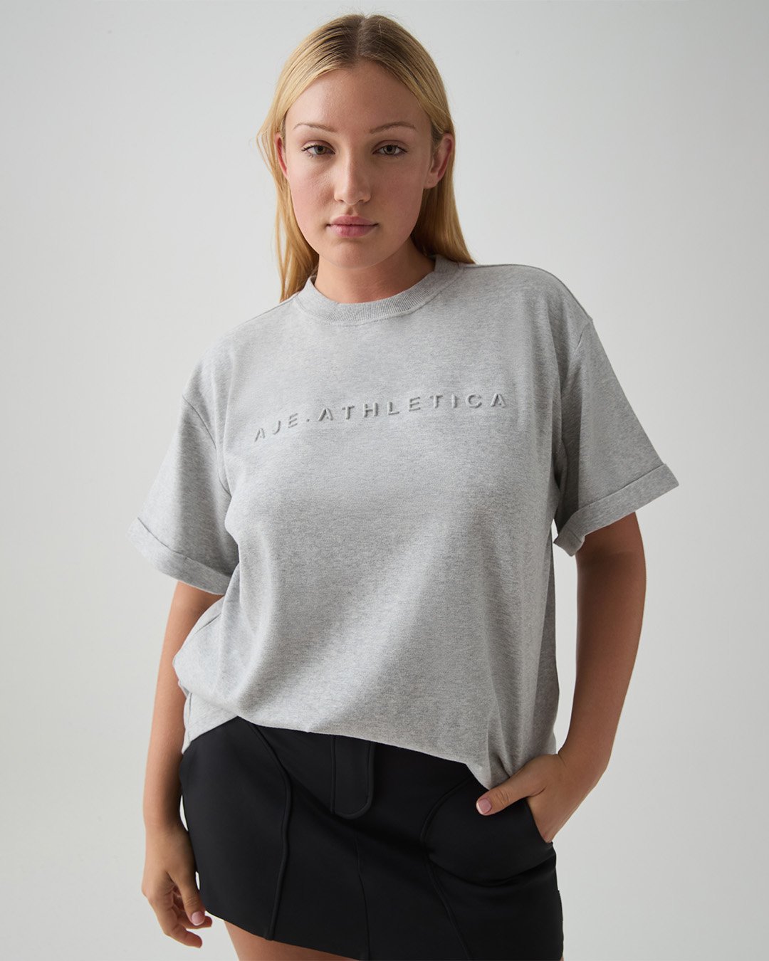 Embossed Boyfriend Tee 102