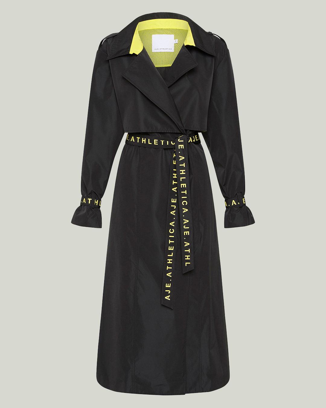 Longline Wrap Trench Coat 705