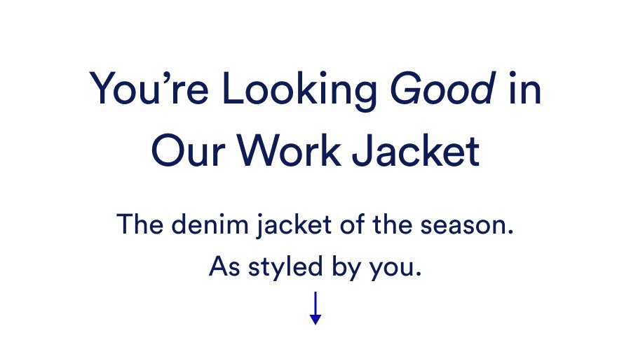 Shop the work jacket