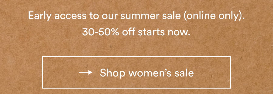 Shop Women's Sale