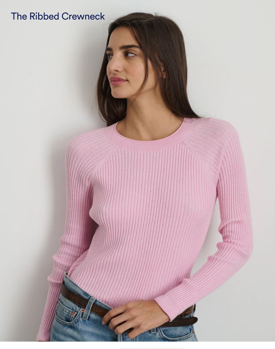 Shop the Ribbed Crewneck