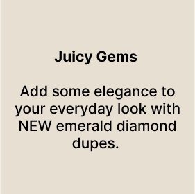 Juicy Gems| Shop 20% Off