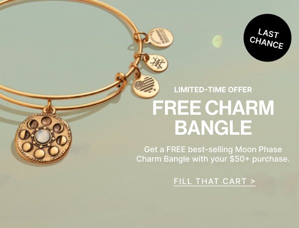 Last Chance Free Bangle | Shop Now