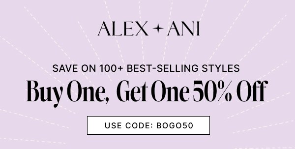 Buy One, Get One 50% Off | Use Code: BOGO50