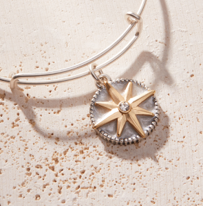 Compass Charm Bangle | Shop Now