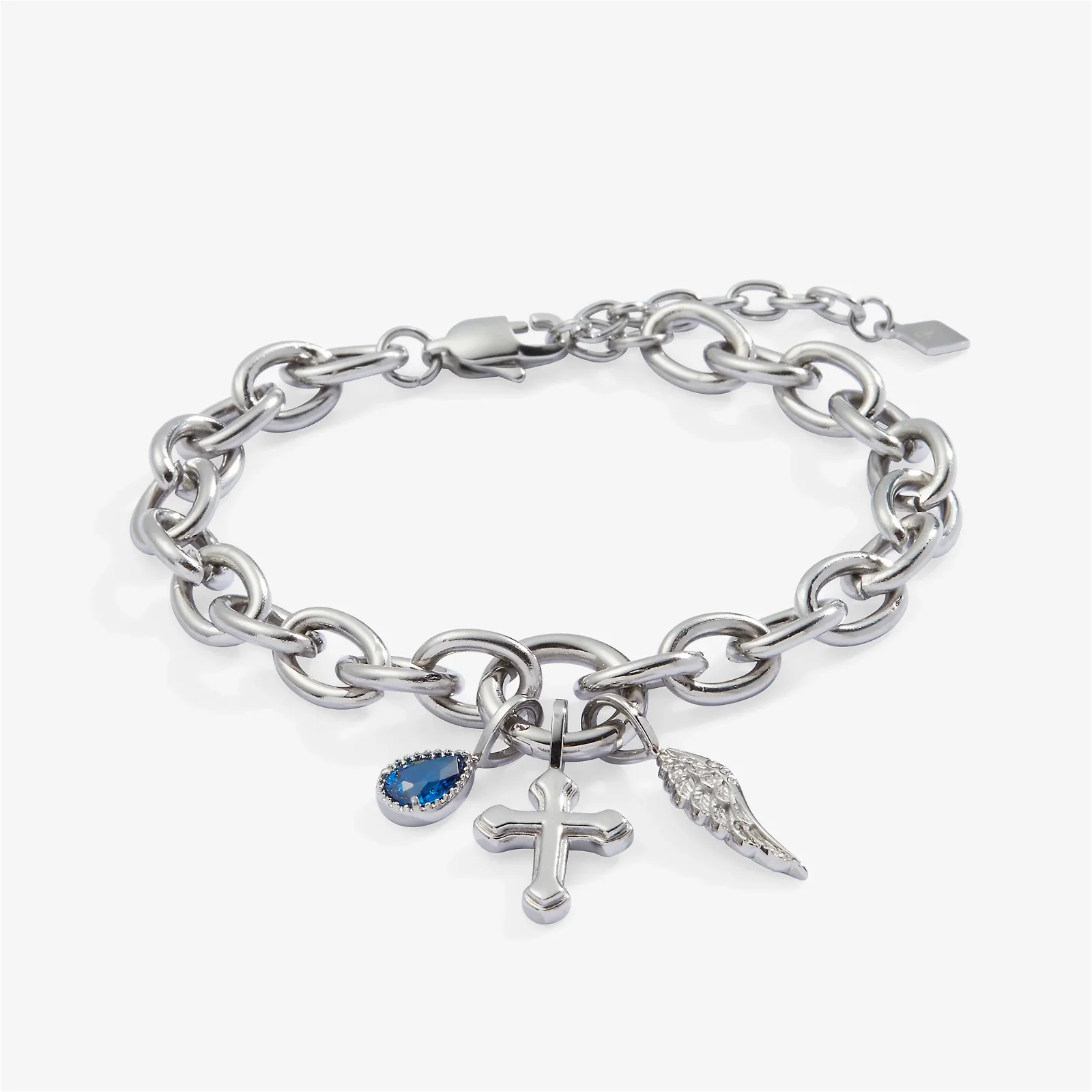 Faith Trio Interchangeable Charm Bracelet