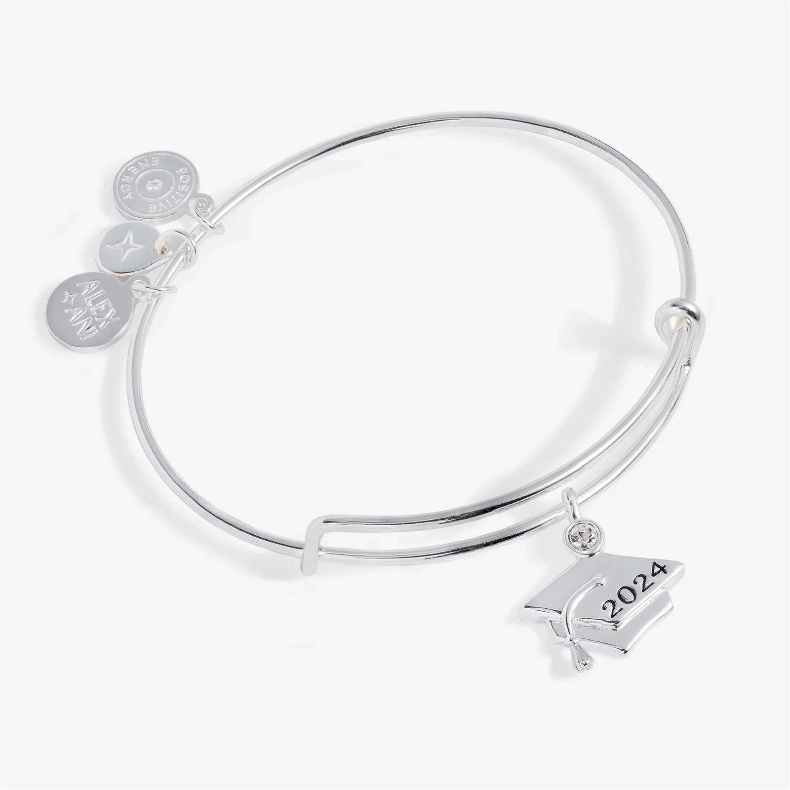 Image of 2024 Graduation Cap Charm Bangle