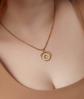 Birthstone + Birth Flower Necklace | Shop Now