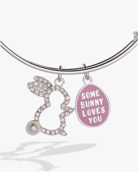 Some Bunny Love You Charm Bangle| Shop Now