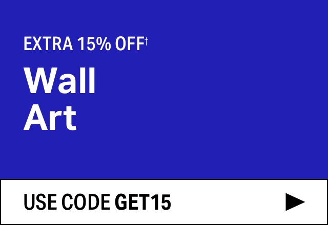 Extra 15% off Wall Art