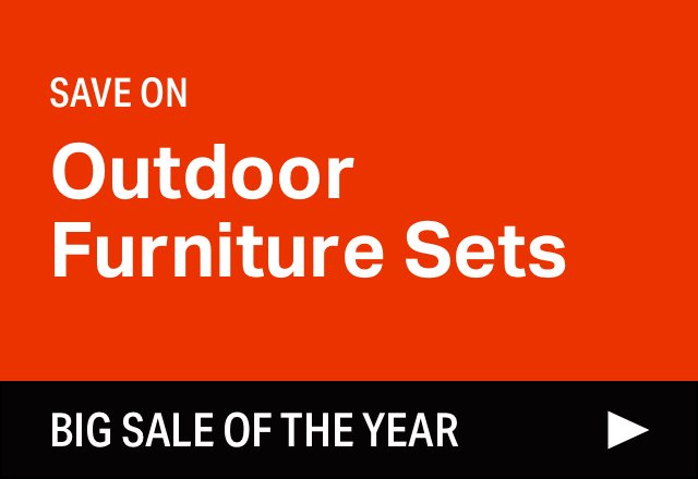 Big Outdoor Furniture Set Sale