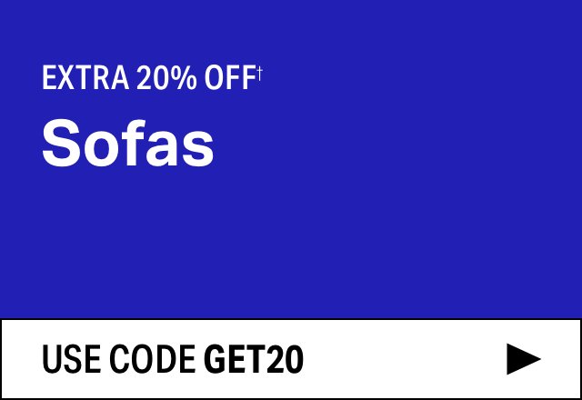 Extra 20% off Sofas