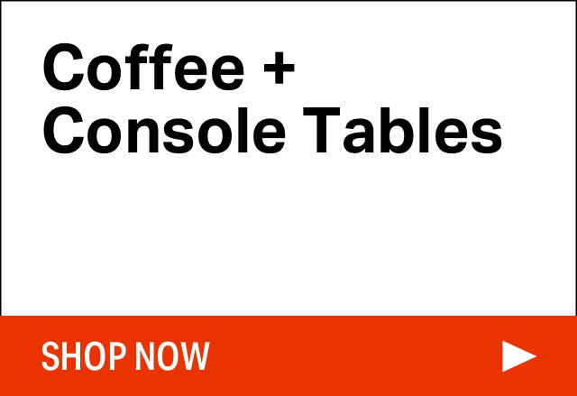 Modern Coffee + Console Tables Sale