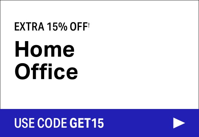 Extra 15% off Home Office