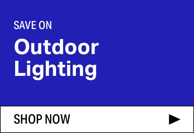 Save on Modern Outdoor Lighting