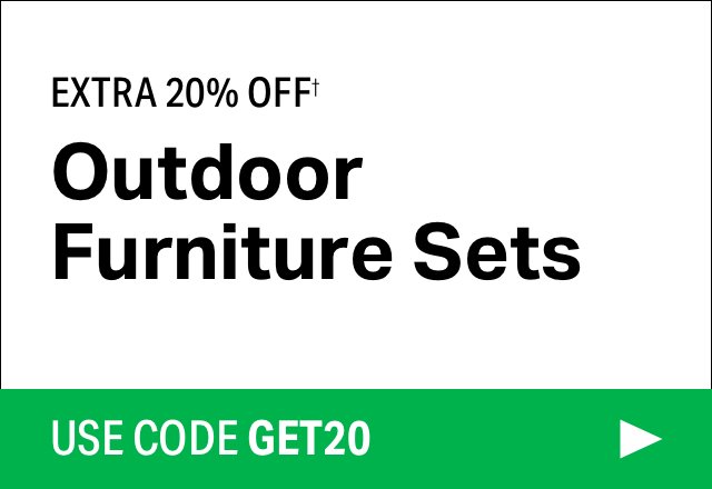 Extra 20% off Outdoor Furniture Sets