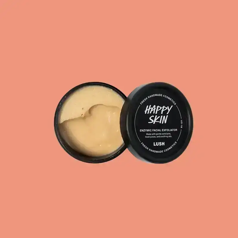 Lush Happy Skin is a Unique Exfoliator … Because It’s Also a Hydrating Balm