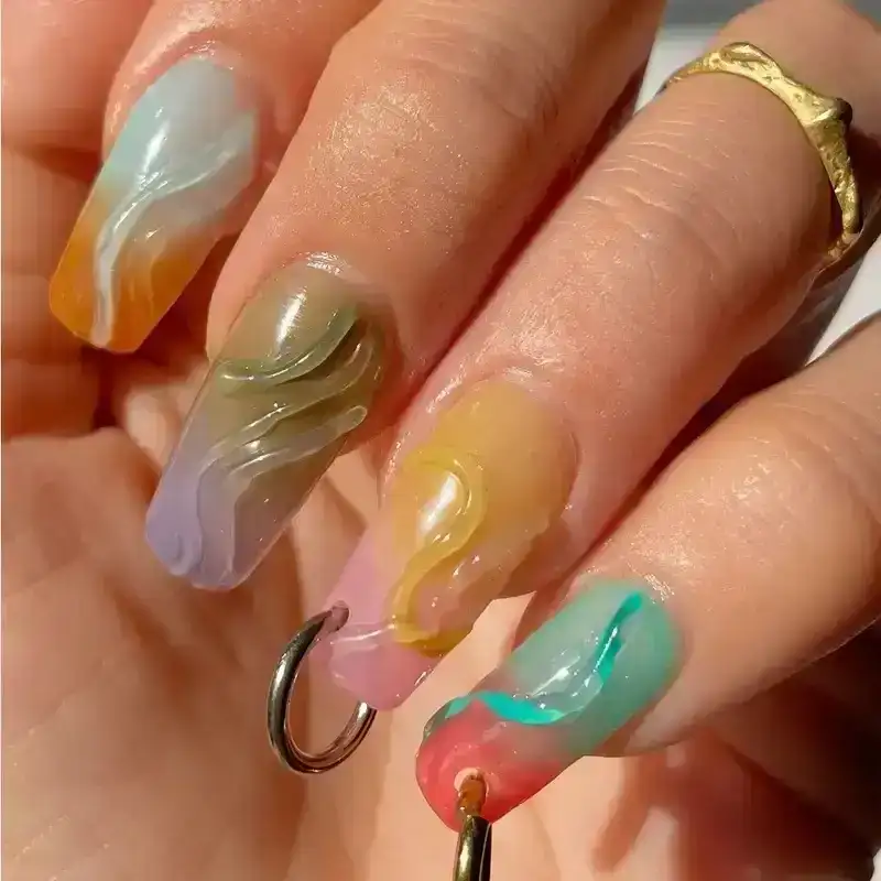 Jelly Nails Are Making a Comeback For Spring