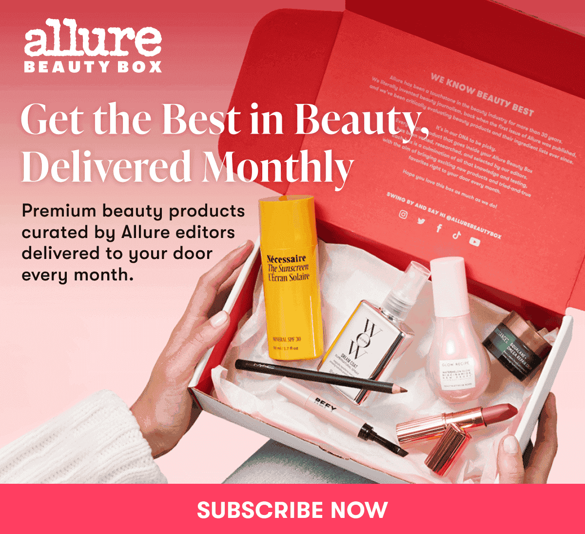 Sign up for Allure's Beauty Box