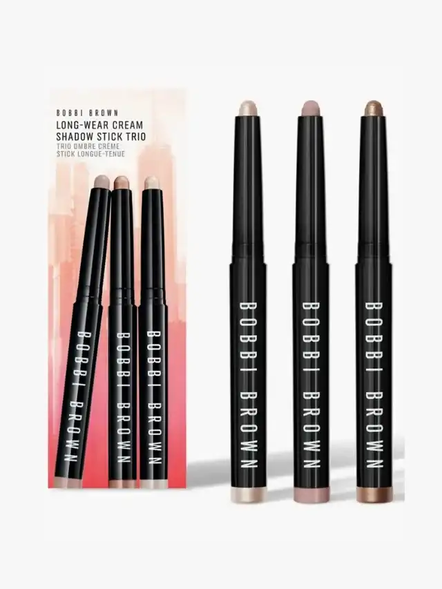 Bobbi Brown Long-Wear Cream Eye Shadow Stick Trio