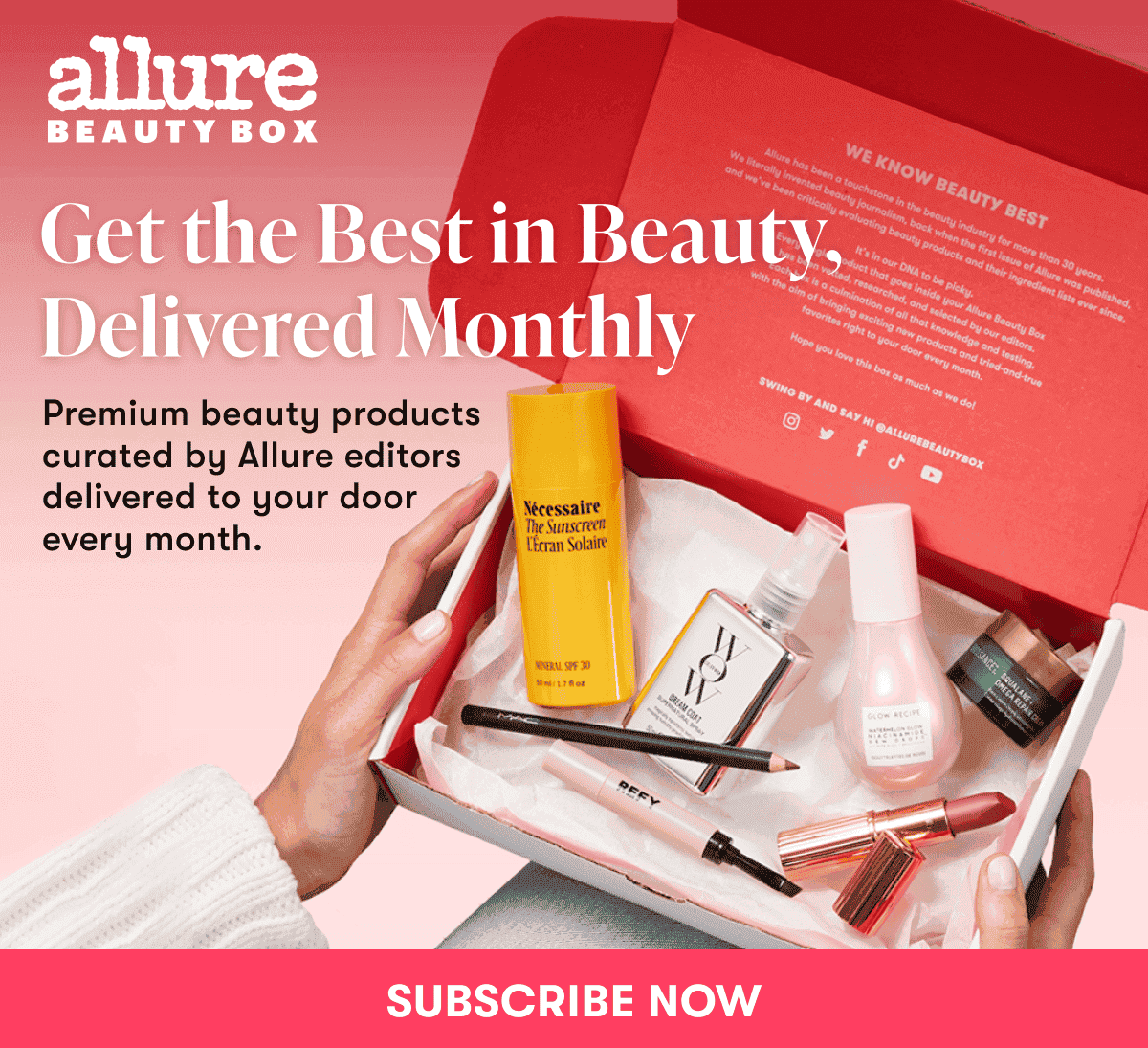 Sign up for Allure's Beauty Box