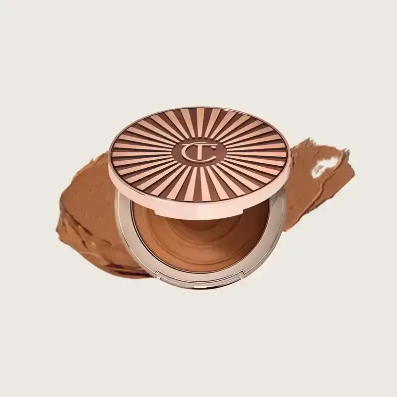 Charlotte Tilbury Beautiful Skin Sun-Kissed Glow Bronzer Leaves My Skin Warm, Glowing, and Hydrated