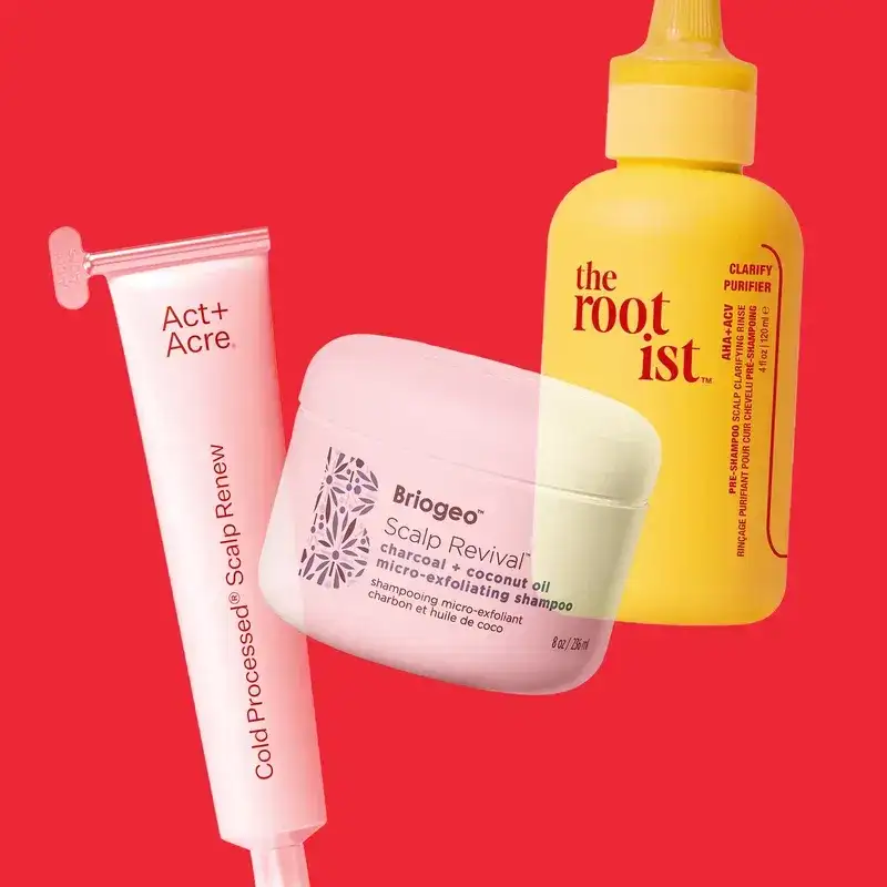 Bust Buildup With These Clarifying (but Gentle) Scalp Exfoliators