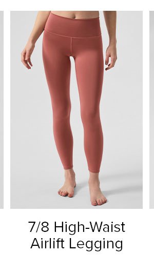 7/8 High-Waist Airlift Legging - Soft Terracotta