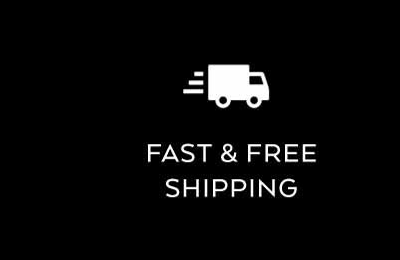 FAST & FREE SHIPPING