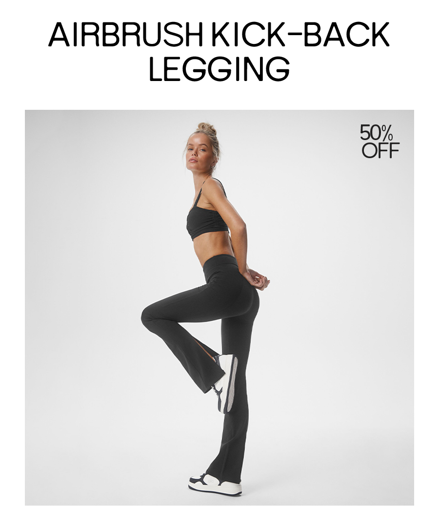 Airbrush Kick-back Legging