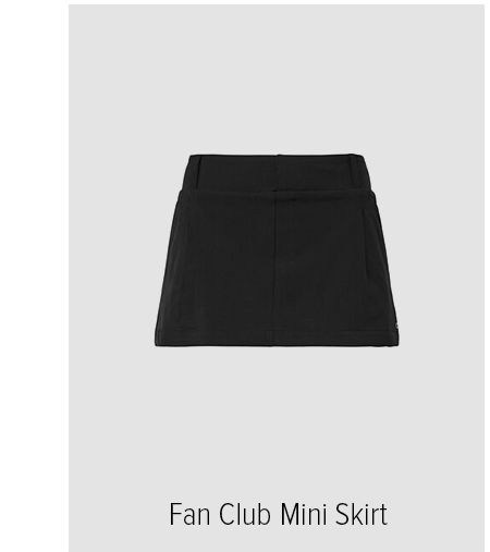 FAN CLUB MINI SKIRT