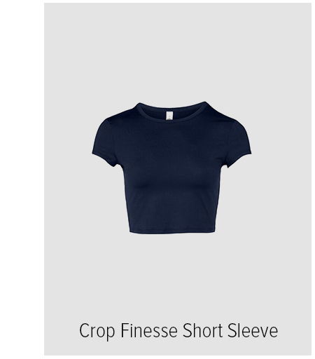 CROP FINESSE SHORT SLEEVE